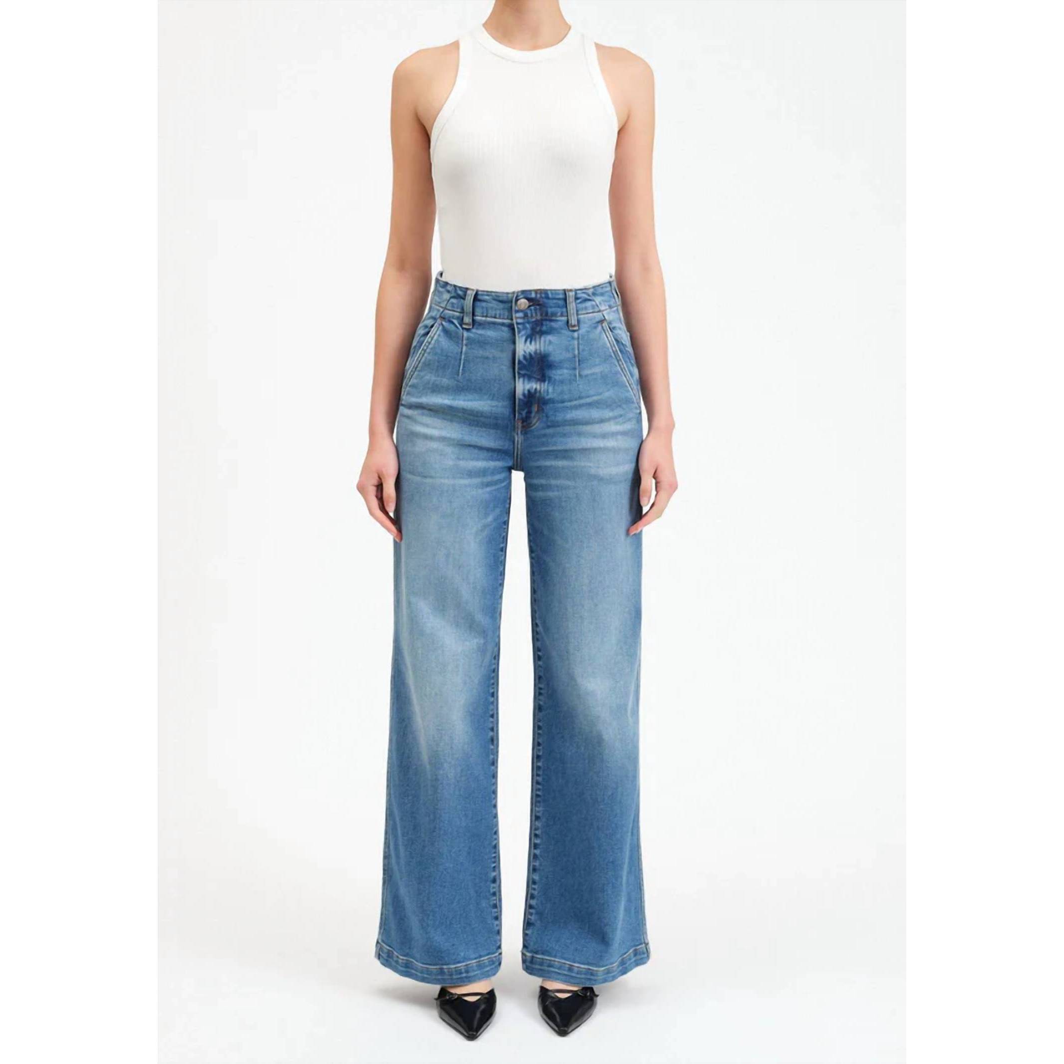 New Daze Far Out Trouser In Pure